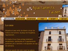 Tablet Screenshot of apartamentsfalset.com